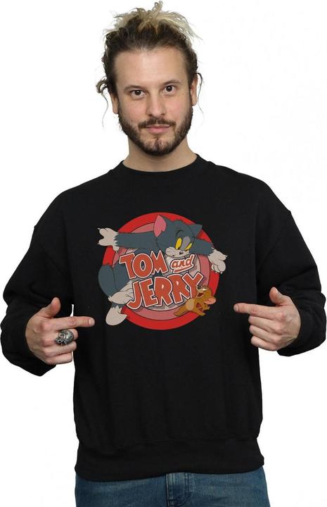 Actual product image Tom & Jerry Mens Classic Catch Sweatshirt (XL)