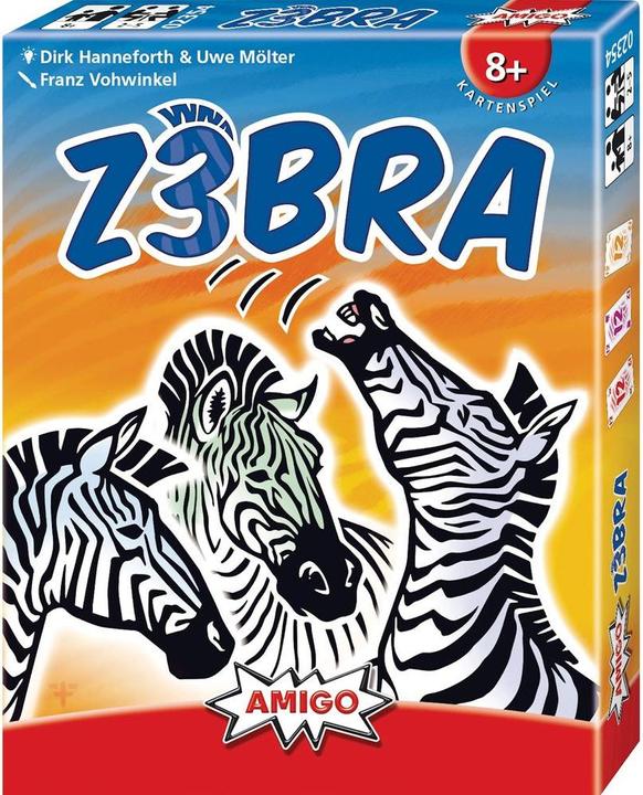 Actual product image Amigo Card game Z3BRA from 8 years (German)