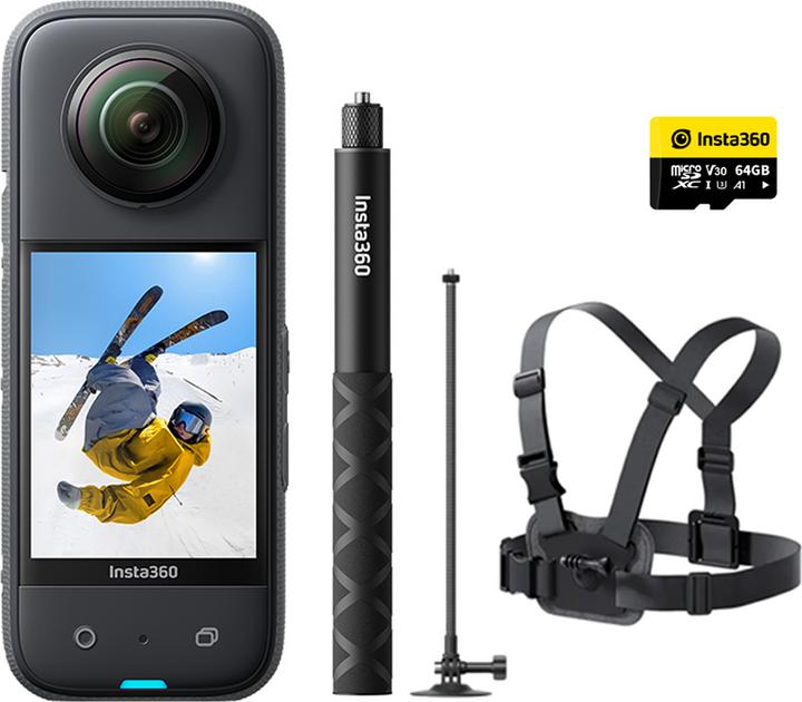Produktbild Insta360 X3 Snow Kit (30p, Bluetooth, WLAN)