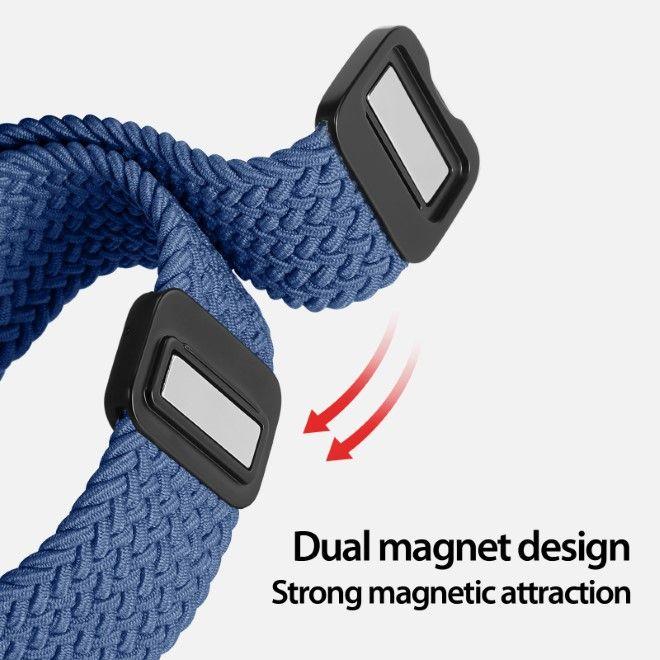 Produktbild Dux Ducis Mixture Pro Armband (38 mm, 40 mm, 41 mm, Nylon, Apple Watch Series 2, Apple Watch Series 1, Apple Watch Series 3, Apple Watch Series 4, Apple Watch Series 5, Apple Watch Series 6, Apple Watch Series 7, Apple Watch Series 8, Apple Watch Series 9, Apple Watch SE)