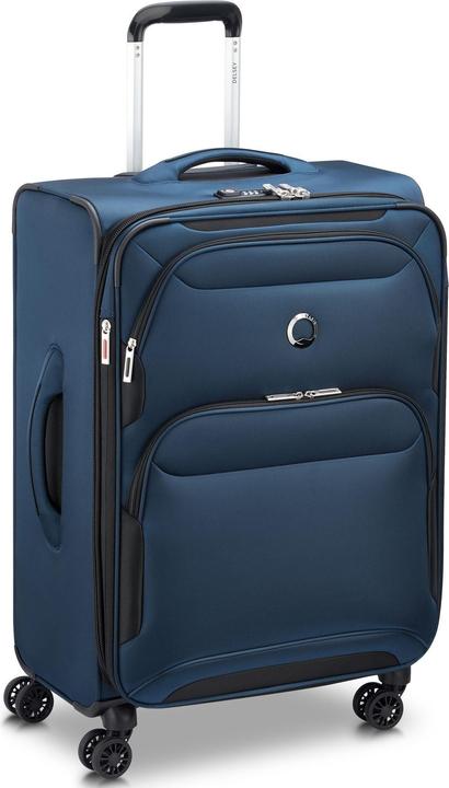 Immagine prodotto Delsey Valigia / trolley / valigia da viaggio Zachte - Sky Max 2.0 - 70,5 cm - Blauw (79 l, L (90 - 115l))