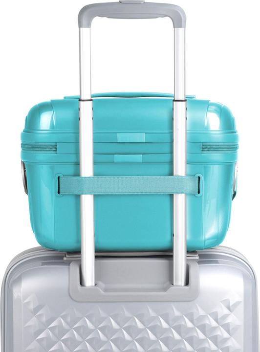 Actual product image Gabol Queens 4 wheel suitcase set 4-piece suitcase set with stretch fold (236 l, XL (from 140l))
