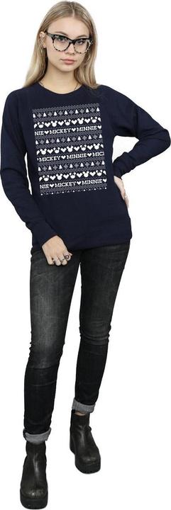 Produktbild Disney Mickey And Minnie Christmas Fair Isle Sweatshirt (S)