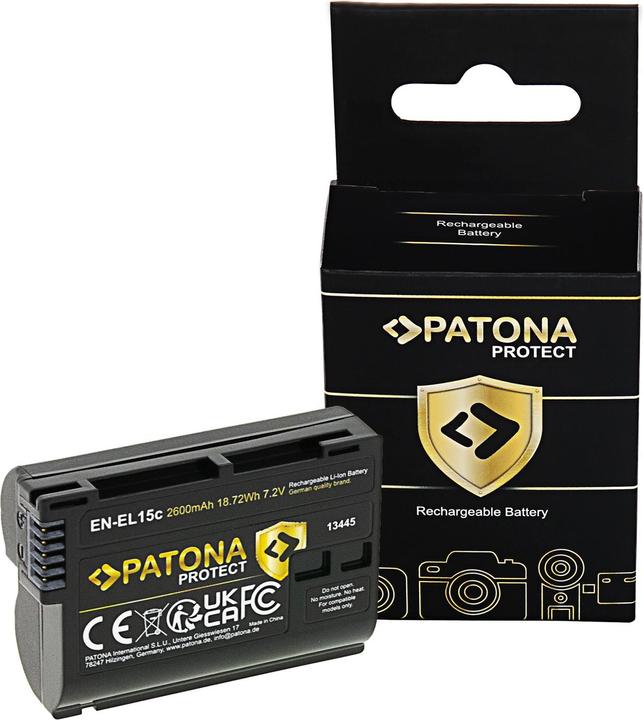 Actual product image Patona Protect EN-EL15C (Camera battery)