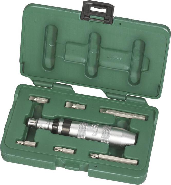 Actual product image MGA SATA ST09602SJ Screwdriver set, 8 pieces, ideal for easily loosening frozen, rusty sch