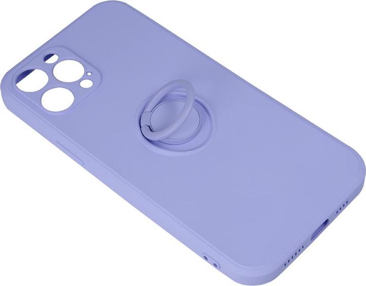 Actual product image OEM Finger Grip case for Xiaomi Redmi 13C 4G purple (Xiaomi Poco C65)