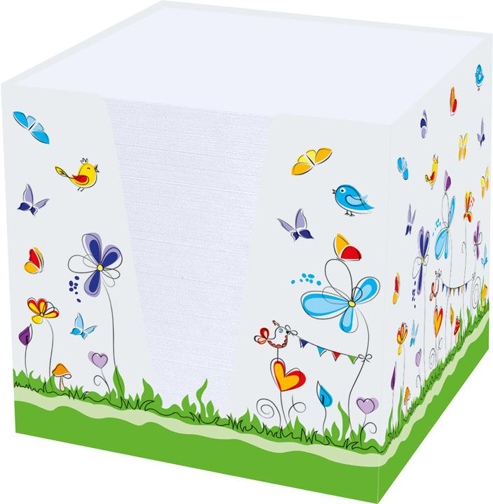 Image du produit Rnk Boîte à fiches 9,2x9,2x9,2 cm (LxHxP) 9x9 cm (LxH) 900 feuilles remplies Carton (9.2 x 9.2 x 9.2 cm)