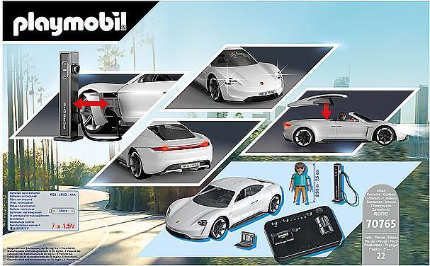 Actual product image Playmobil Porsche Mission E (70765, Playmobil Porsche)