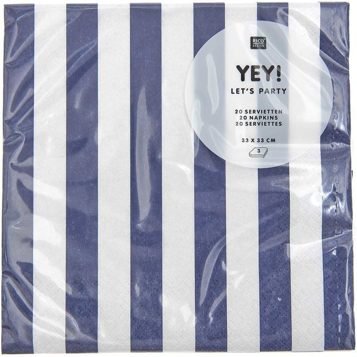 Blue, white
