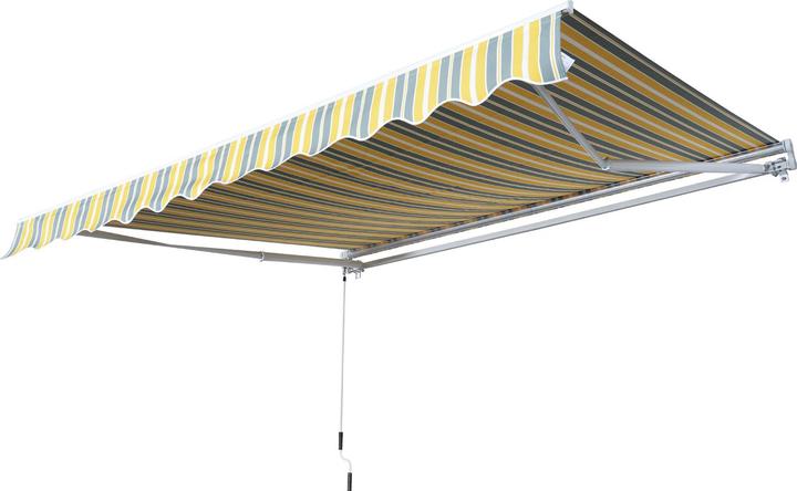 Actual product image Outsunny Garden awning with folding arm (2.95 m)