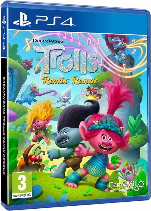 Actual product image GameMill Entertainment DreamWorks Trolls Remix Rescue (PS4, EN)
