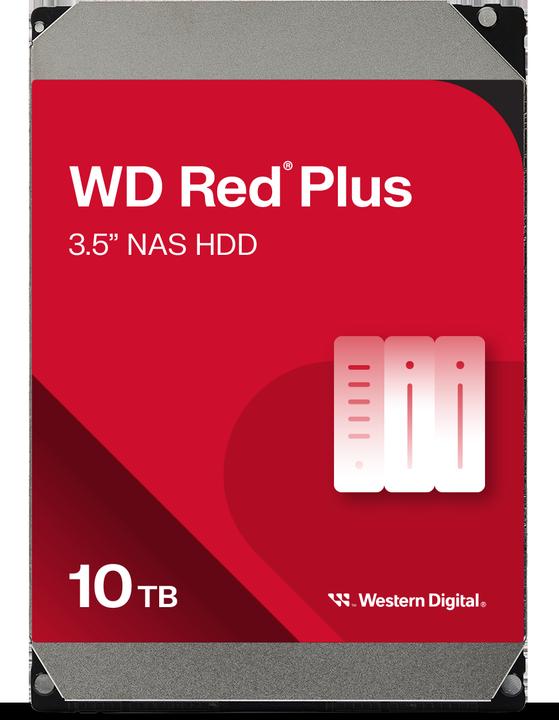 Actual product image WD Red Plus (10 TB, 3.5", CMR)
