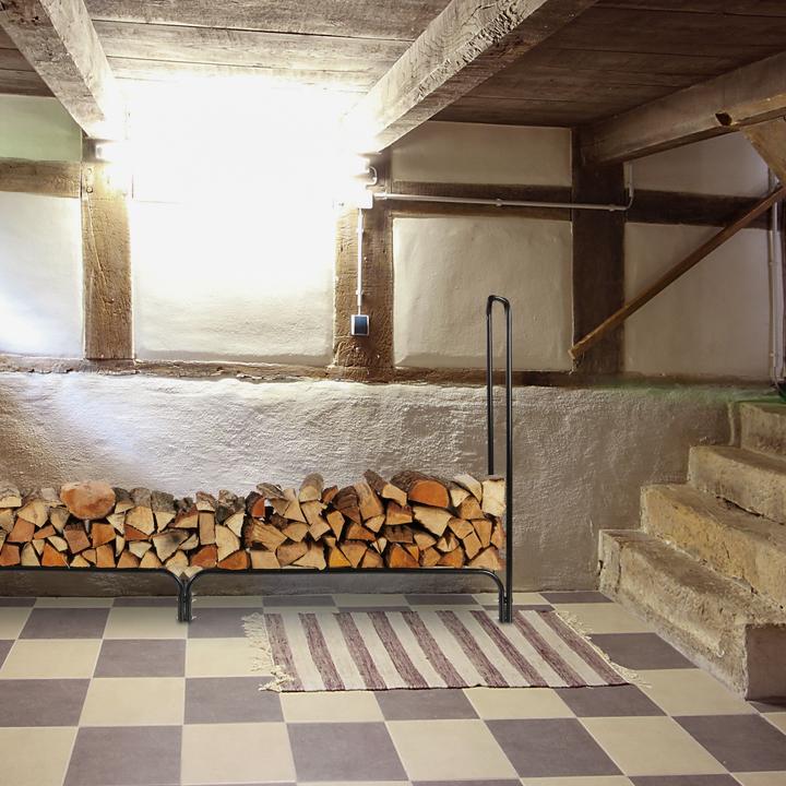 Image du produit Relaxdays Etagère de cheminée (245 x 40 x 122 cm)