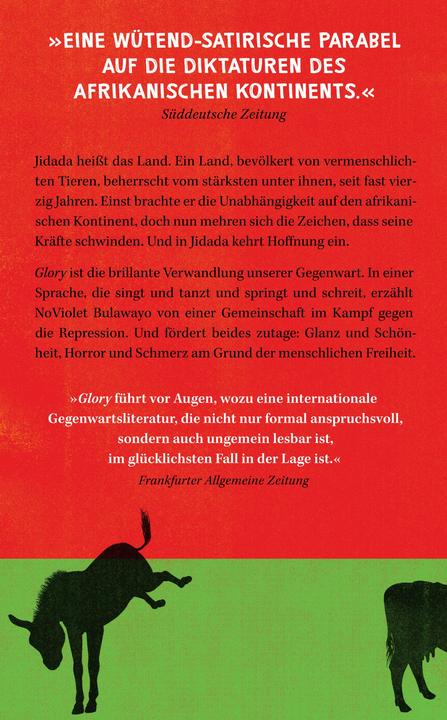 Produktbild Glory (Deutsch, NoViolet Bulawayo, Jan Schönherr, 2024)