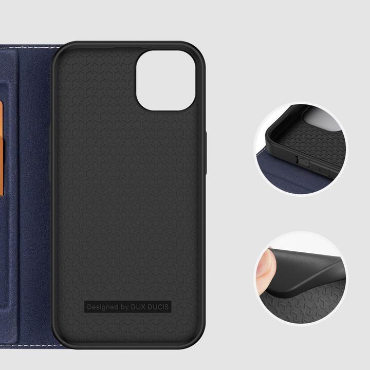 Actual product image Dux Ducis Skin X2 Series Bookcover (Apple iPhone 14 Plus)