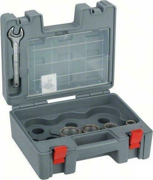 Produktbild Bosch Professional Zubehör PRO Ceramic dry X-Lock Bohrkronen-Set, 6 x 30, 8 x 30, 10 x 30, 12 x 30 mm, 4-tlg. (6, 8, 10, 12 mm)