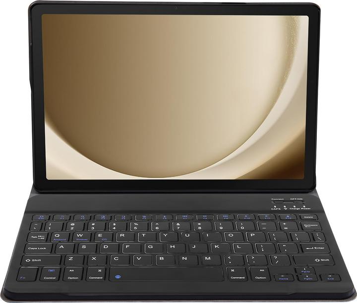 Produktbild Cazy Tastatur Hülle Kompatibel mit Samsung Galaxy Tab A9+ - Schutz Etui mit magnetisch Abnehmbarer (Eng. Int., Galaxy Tab A9+)