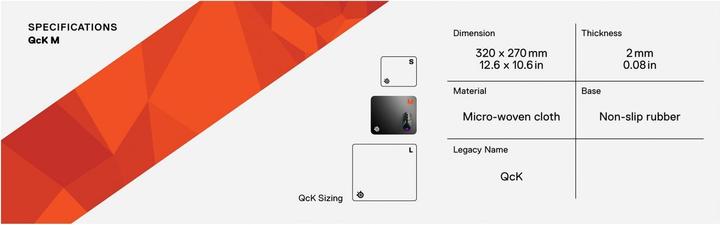 Produktbild SteelSeries QcK (M)