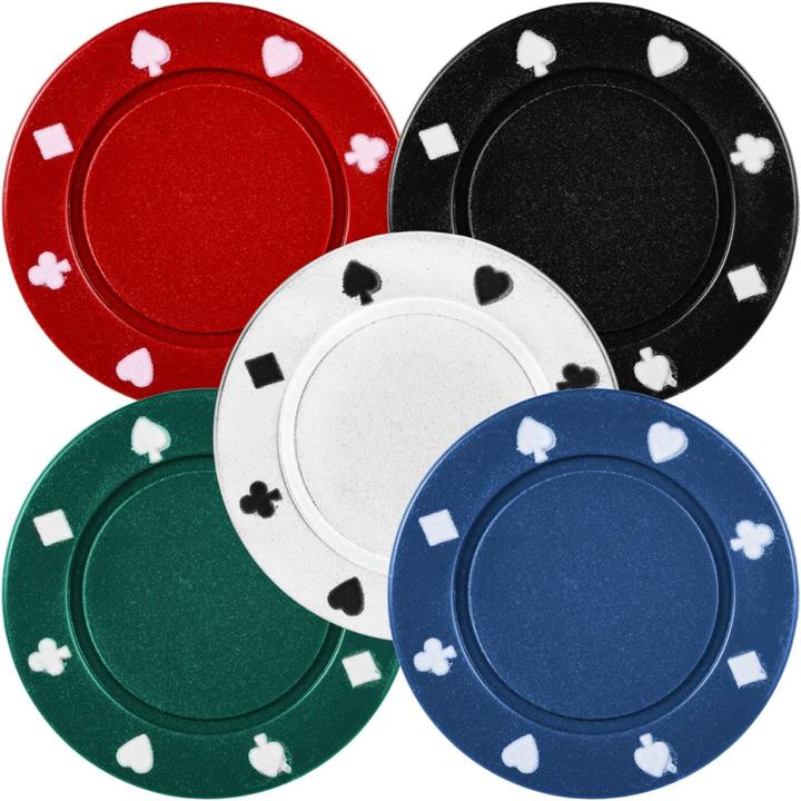Produktbild Games Planet Pokerset 200 Chips Metallbox