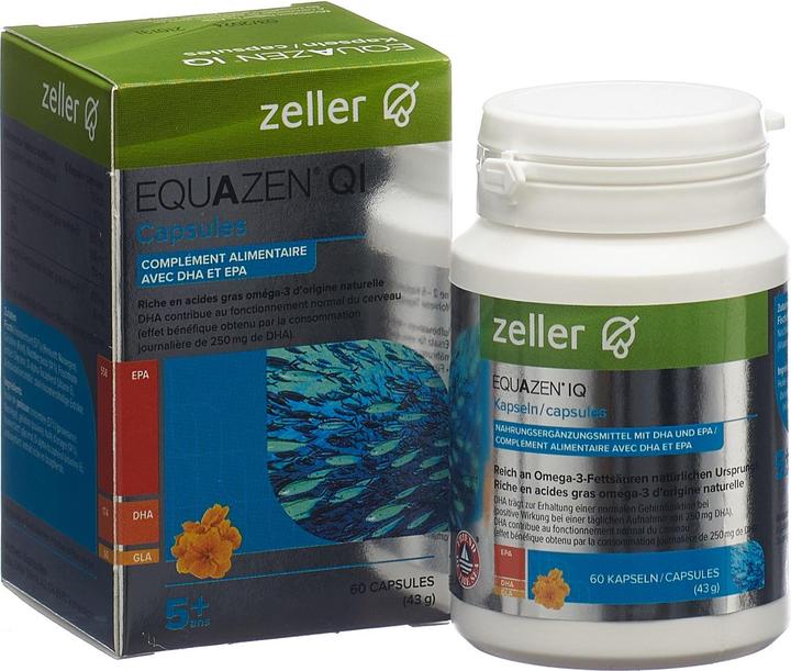 Produktbild Equazen IQ Kapsel (60 Stück, Kapseln, 70 g)