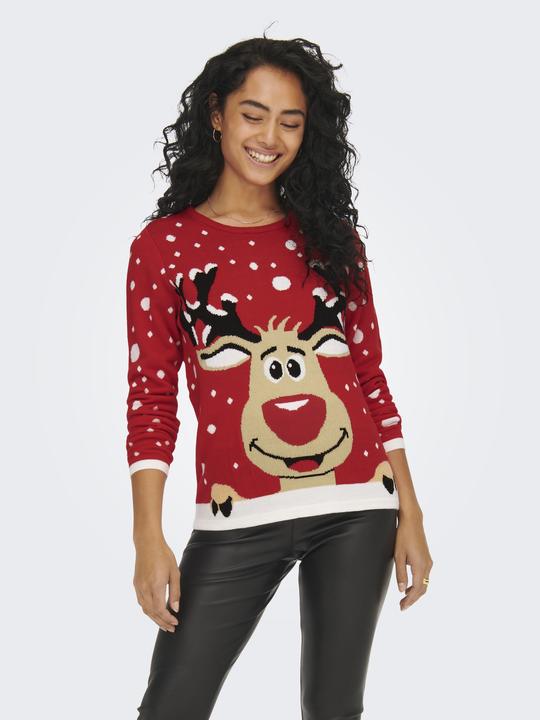 Produktbild JdY Gestrickter Weihnachts- Pullover (XXL)