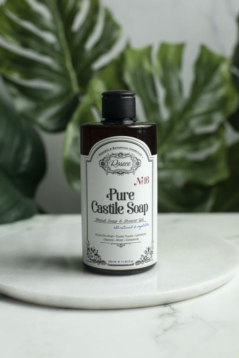 Image du produit Rosece Savon de Castille Liquide / Savon Mains & Gel Douche