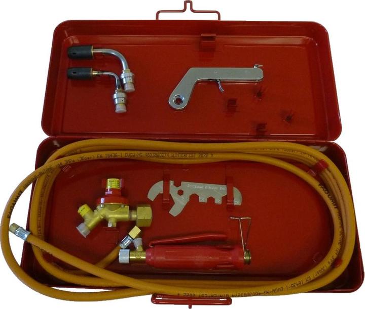 Borrmann Brenner Set for brazing and shrinking, in transport box