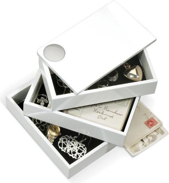 Immagine prodotto Umbra 308712-660 - Fuso - Portaoggetti/gioielli, bianco