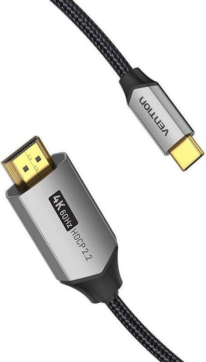 Produktbild Vention USB-C to HDMI Cable 2m CRBBH (Black) (2 m, HDMI)