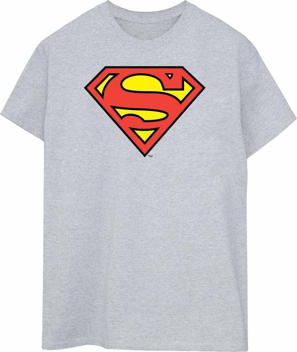 Superman Logo Boyfriend Fit TShirt