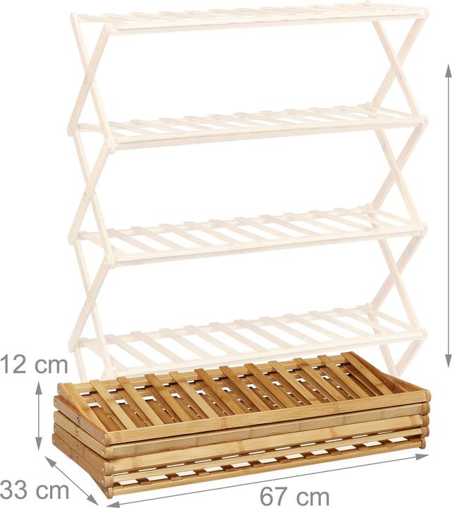 Actual product image Relaxdays Baylee (67 x 26 x 89 cm)