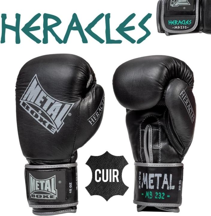 Actual product image MetalBoxe Gant Cuir Heracles 10 Oz (10 OZ, 10)