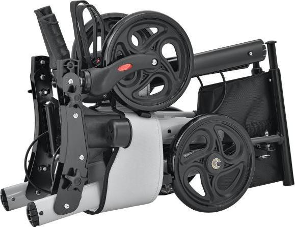 Produktbild Juskys Rollator Vital klappbar mit Sitzfläche & Einkaufstasche