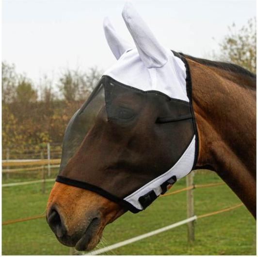 Actual product image Kerbl Fly mask SuperFly incl. ear protection, pony