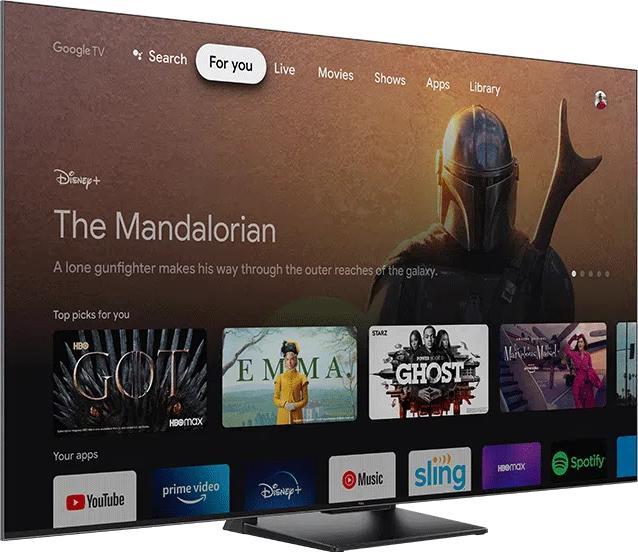 Actual product image TCL QLED 55C743 (2023) (55", QLED, 4K)