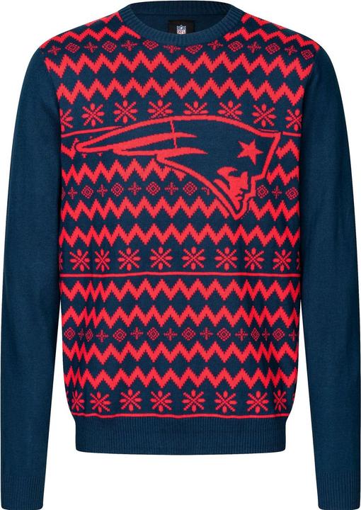 Foco NFL Winter Sweater Strick Pullover New England Patriots - XL (XL)