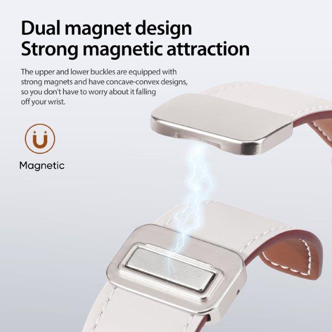 Produktbild Dux Ducis YA Armband (38 mm, 40 mm, 41 mm, Echtleder, Apple Watch Series 1, Apple Watch Series 2, Apple Watch Series 3, Apple Watch Series 4, Apple Watch Series 5, Apple Watch Series 6, Apple Watch Series 7, Apple Watch Series 8, Apple Watch Series 9, Apple Watch SE)