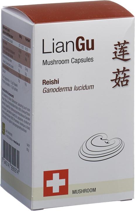 Produktbild Lian Reishi Pilz Kapseln 1 (180 Stück, Kapseln, 151 g)