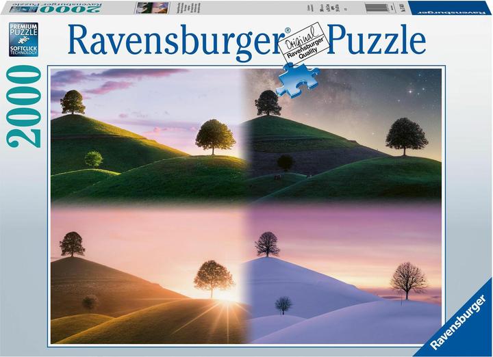 Actual product image Ravensburger Atmospheric trees and mountains (2000 pieces)