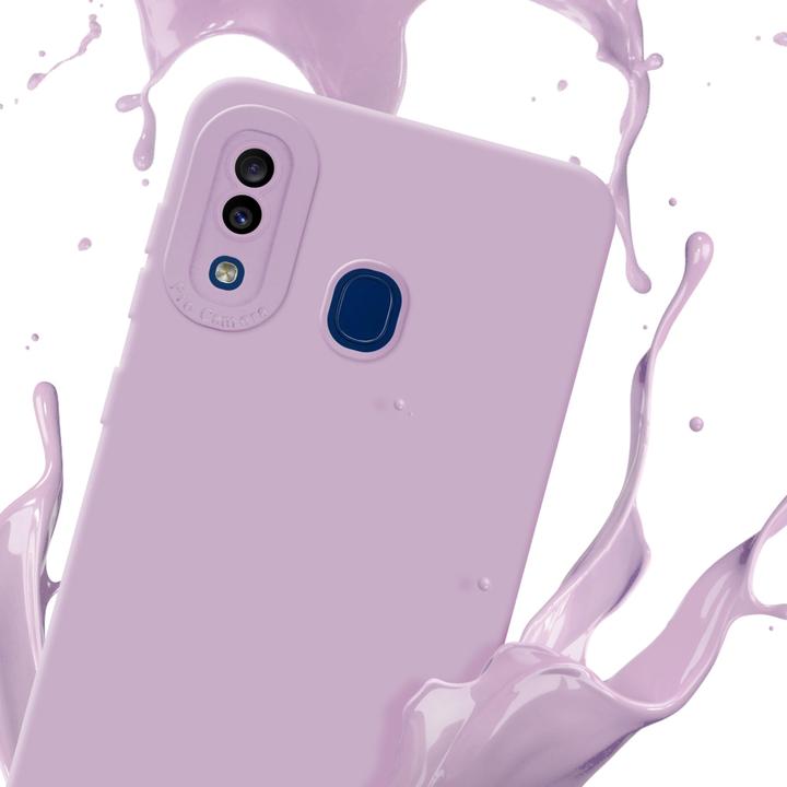 Actual product image Cadorabo Case for Samsung Galaxy A20 / A30 / M10s in TPU Fluid LM162 Style (Samsung Galaxy A20, TCL A30, Samsung Galaxy M10s)