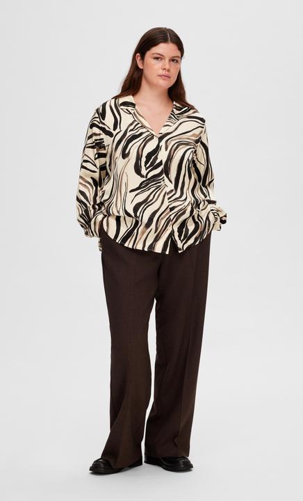 Produktbild Selected Femme Satin Print Hemd (36)