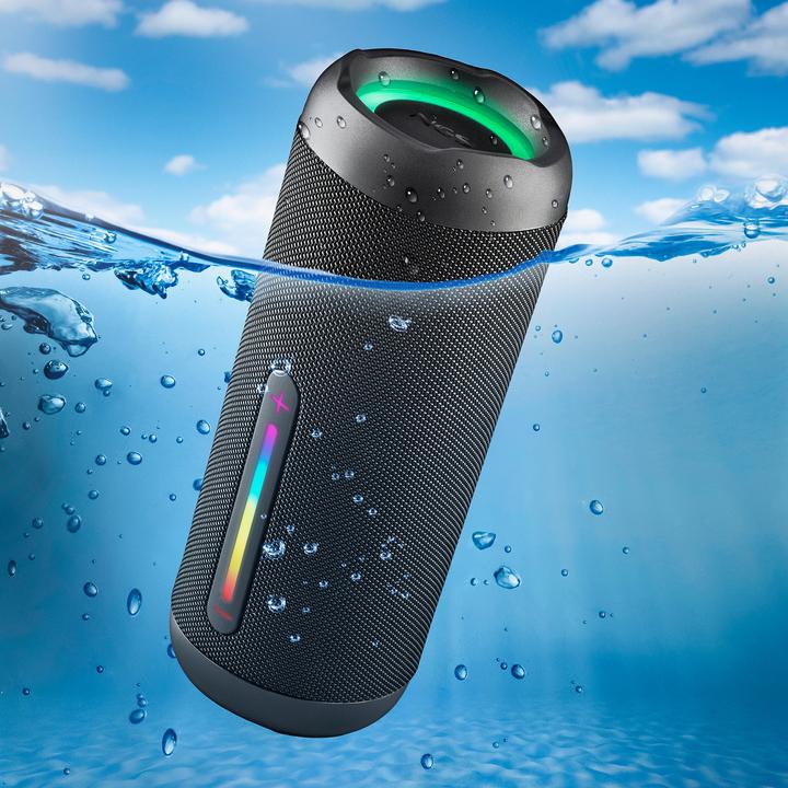 Actual product image NGS Enceinte Nomade Bluetooth Roller Furia 2 (Noir) (9 h, Rechargeable battery operated)