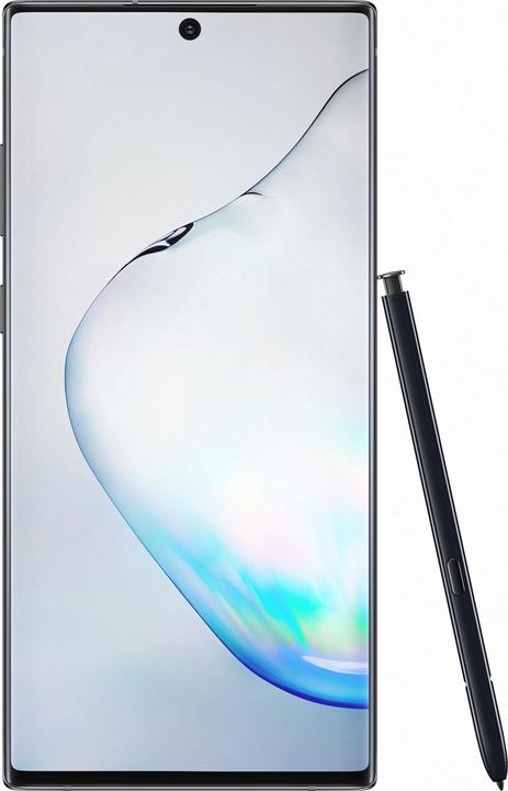 Produktbild Samsung Galaxy Note10+ EU (256 GB, Aura Black, 6.80", Hybrid Dual SIM, 16 Mpx, 4G)