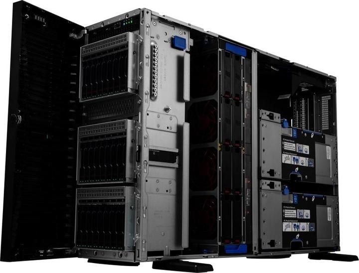 Produktbild HPE ProLiant ML350 Gen11 Intel Xeon Silver 4514Y 2.0GHz 16c 1P 64GB-R 8SFF MR408i-o 2x2.4TB HDD 2x10 (64 GB, Tower Server)