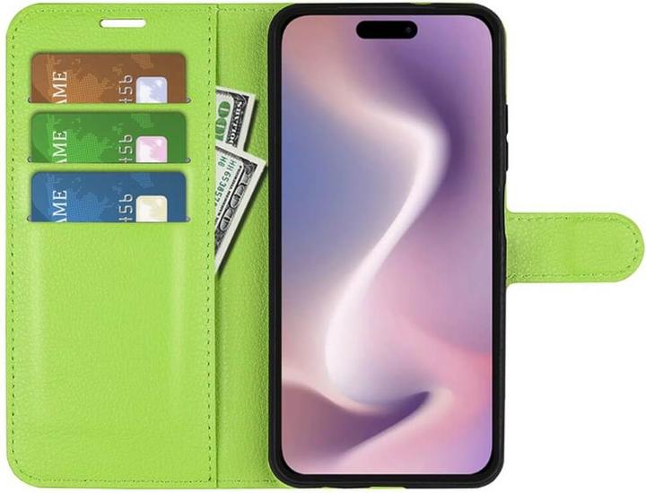 Actual product image Cover-Discount iPhone 16 - Leather case (Apple iPhone 16)