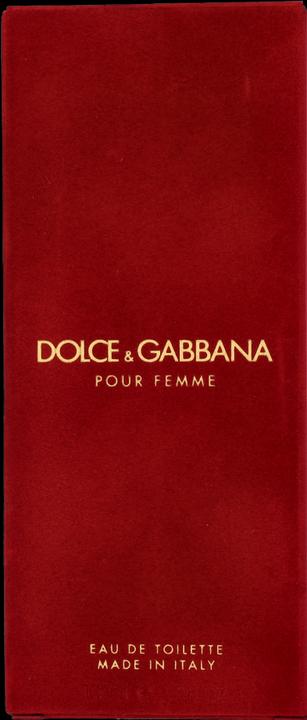 Actual product image Dolce & Gabbana D&G Pour Femme Edt Spray (Eau de toilette, 100 ml)