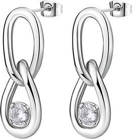 Brosway - Timeless dangle earrings made of steel Ribbon BBN41 (Stahl)