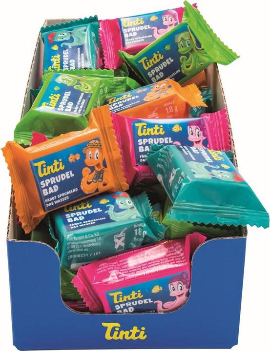 Image du produit Tinti Tabs pour bain à bulles (Bombe de bain)