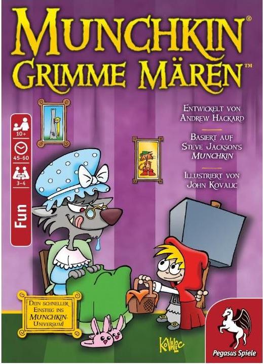 Produktbild Pegasus Grimme Mären, d ab 10 Jahren, 3-4 Spieler, Spieldauer 45-60 Min. (Deutsch)