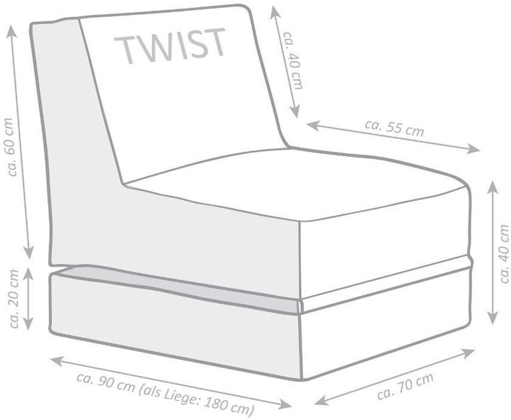 Actual product image Sitting Point twist